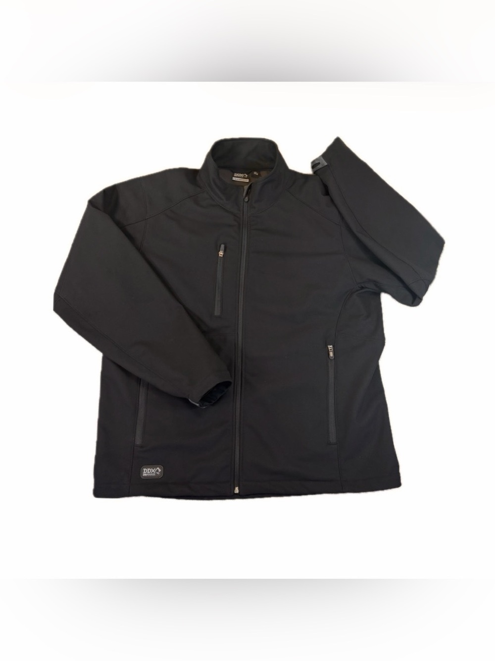 Dri Duck Jacket Mens Black Acceleration DDX Soft Shell Waterproof Full Zip XL